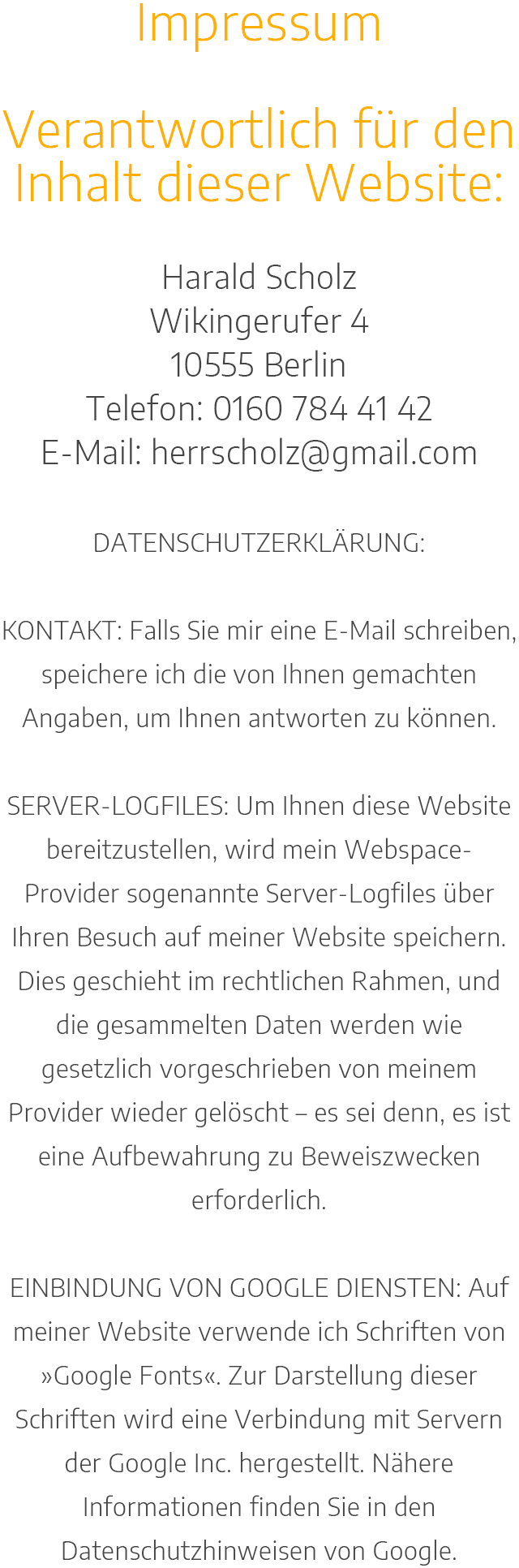 impressum